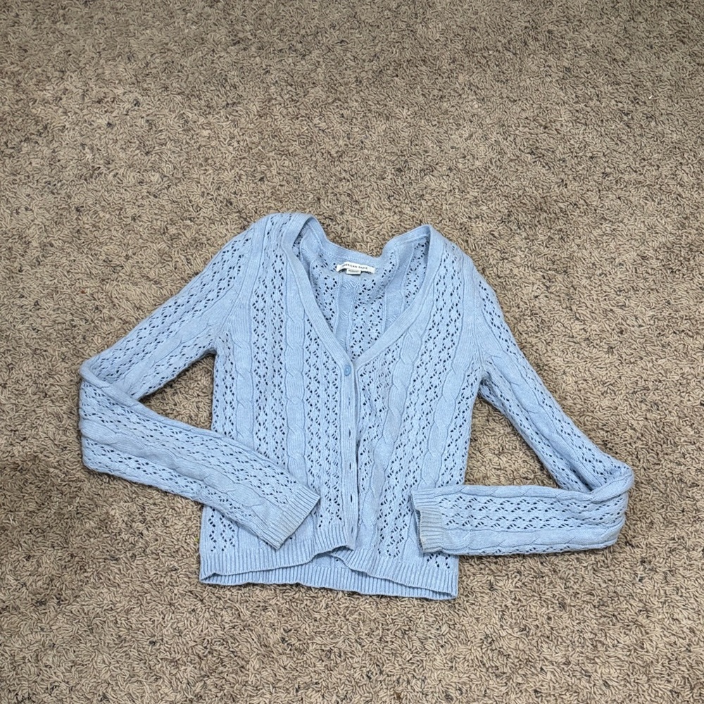 American Eagle Outfitters Sky Blue Women's Cardigan